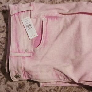 GAP UNIVERSAL LEGGING JEANS PINK